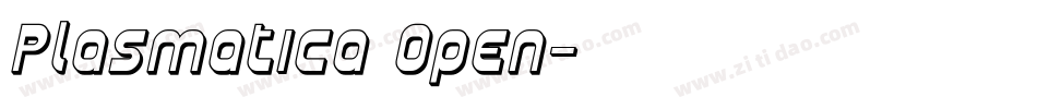 Plasmatica Open字体转换